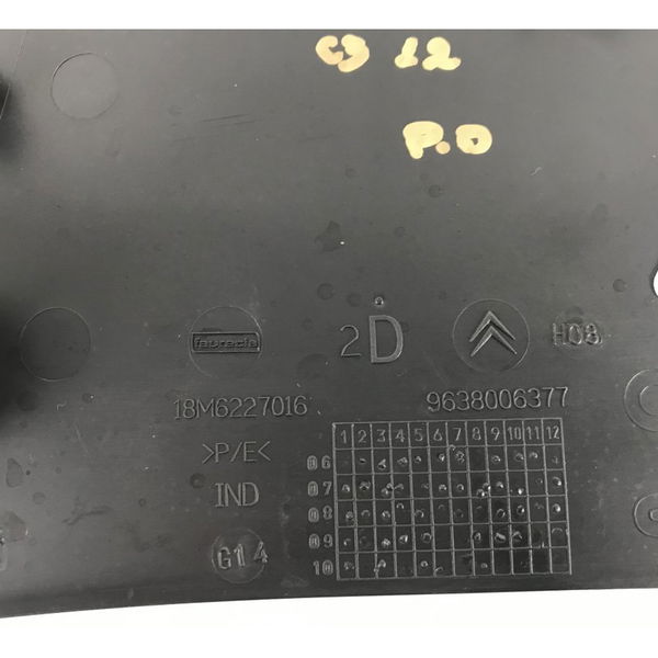 Acabamento Painel Direito Citroen C3 Glx 2012 Original 33476