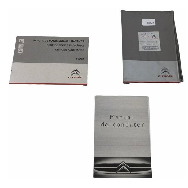 Manual Do Proprietário C3 1.4 8v Flex 2012 Original 33823