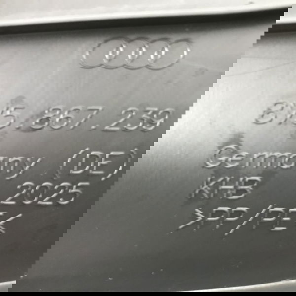 Acabamento Inferior Coluna Esquerdo Audi A3 2015 Orig 34128