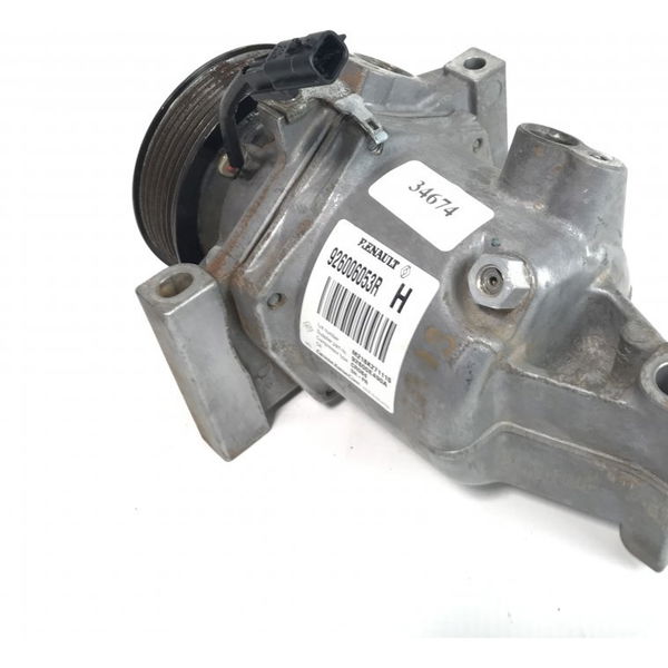 Compressor De Ar Renault Duster 1.6 2018 Original 34674