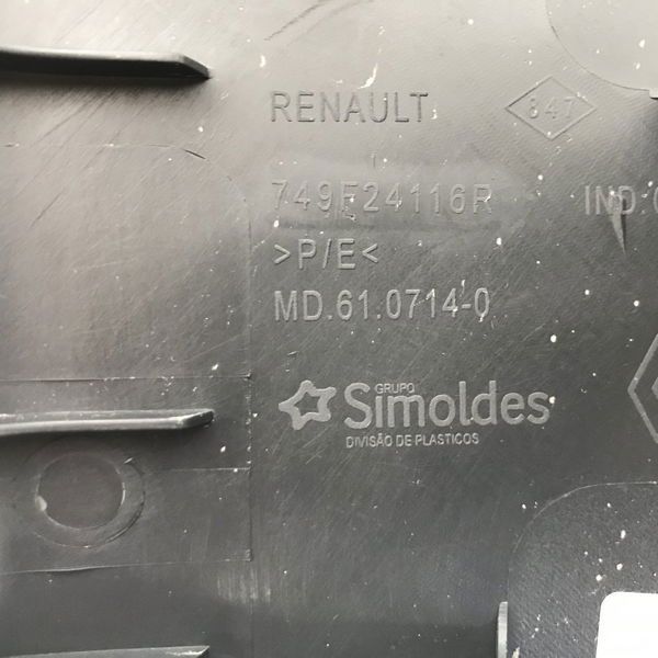 Moldura Interna Coluna Ld Master Furgão 2014 Original 35330