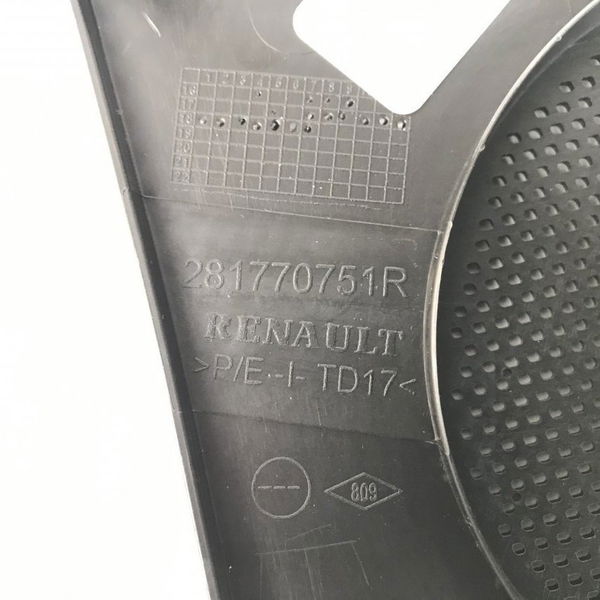 Grade Alto Falante Painel Esquerdo Kwid 2019 Original 36754