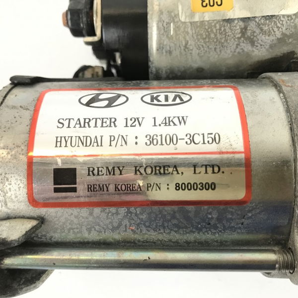 Motor De Arranque Hyundai Azera 3.3 V6 2011 Original (41624)