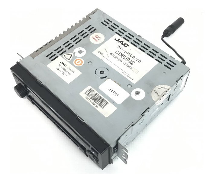 Rádio Cd Player Jac J3 1.4 2011/2012 Original (43785)