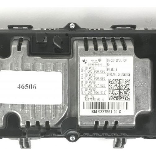 Tela Multimidia Painel Bmw Serie 5 535i 2011 Original 46506