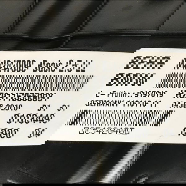 Caixa Ar Condicionado Bmw Serie 5 535i 2011