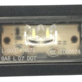 Luz Placa Traseira Bmw Serie 5 535i 2011 Original (46685)