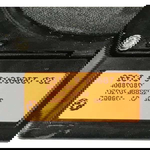 Subwoofer Dianteiro Esquerdo Bmw  535i 2011 Original 46688