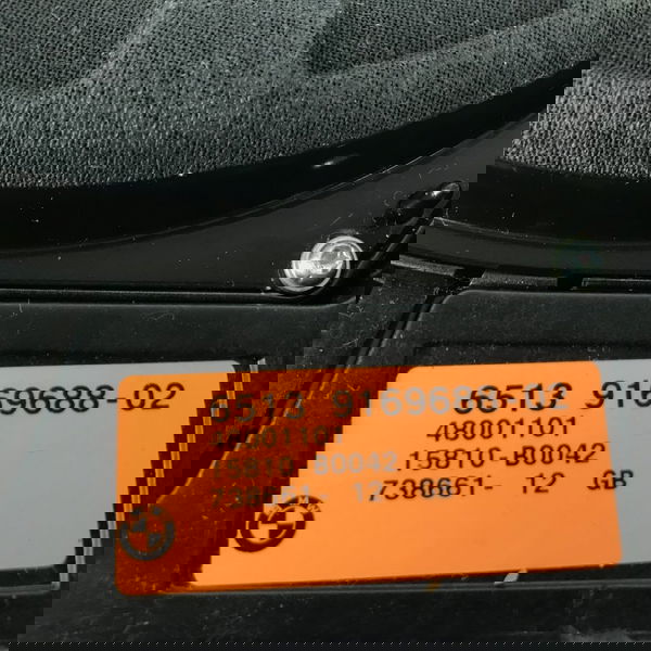 Subwoofer Dianteiro Direito Bmw  535i 2011 Original 46689