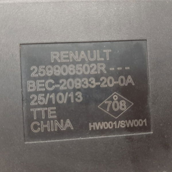 Modulo Sensor Estacionamento Original Renault Logan 16