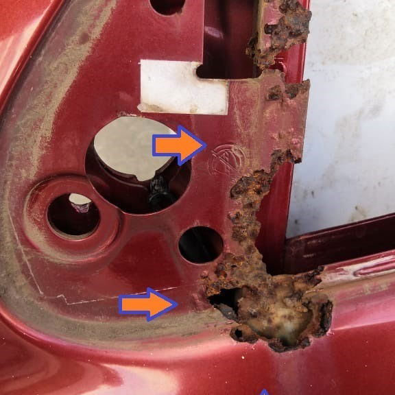 Porta Dianteira Esquerda Fiat Palio 1996 4p (para Recuperar)