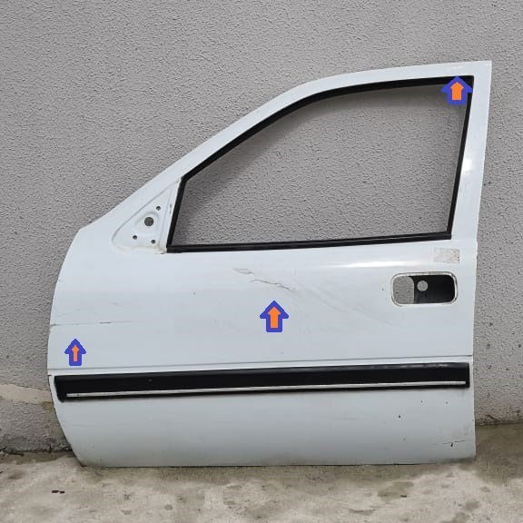 Porta Dianteira Esquerda Gm Vectra 1993 4p (para Recuperar)