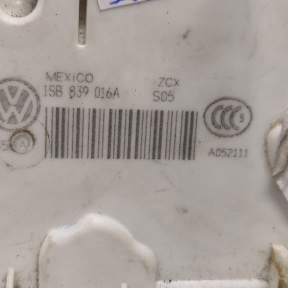 Fechadura Porta Traseira Direita Vw Up 2015 Original 2097
