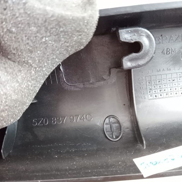 Acabamento Interno Retrovisor Direito Vw Spacefox Msi 2017