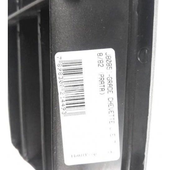 Grade Frontal Friso Prata Le Paralelo Gm Chevette 78/82 Novo
