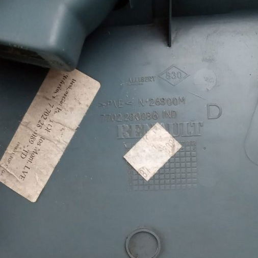 Acabamento Forro Porta Traseira Direita Scenic 1999 (3573)