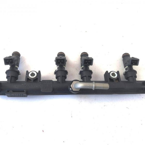 Flauta Do Bico Injetor Fiat 500 2012 Original (8358)