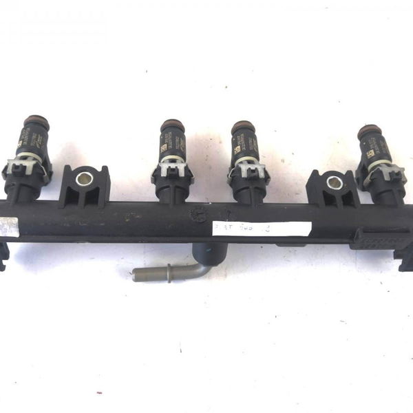 Flauta Do Bico Injetor Fiat 500 2012 Original (8358)