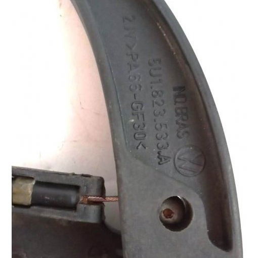 Puxador Maçaneta C/cabo E Trava Capo Original Vw G5/g6