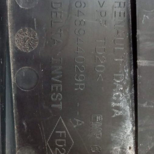 Suporte Inferior Da Bateria Original Renault Sandero 2016