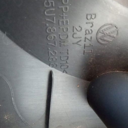 Acabamento Coluna Traseira Direito Vw Saveiro G6/g7 (9361)