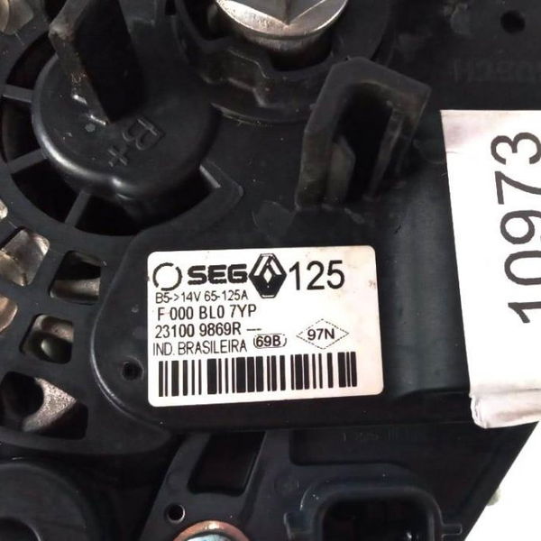 Alternador Renault Sandero 2019/2020 Original (10973)