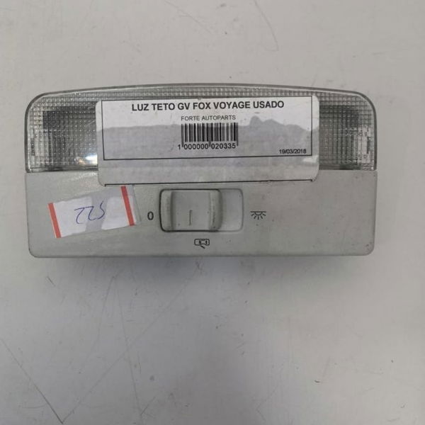 Luz De Teto Original Vw Gol/saveiro/voyage G5/g6 (778)