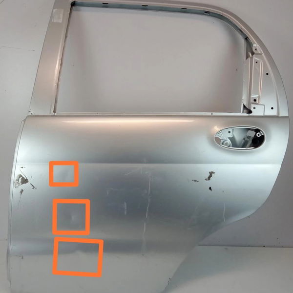 Porta Traseira Esquerda Chery Qq 15 Original C/detalhe 11811