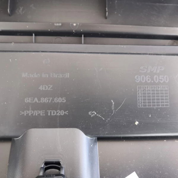 Acabamento Forro Tampa Traseira Volkswagen Polo 2021 22 2023