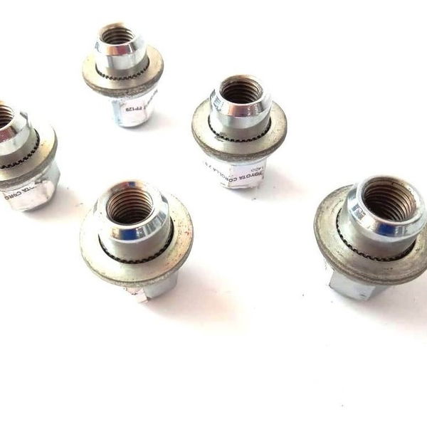 Jogo 5 Porcas Parafuso Roda Toyota Corolla 17 Original 12826