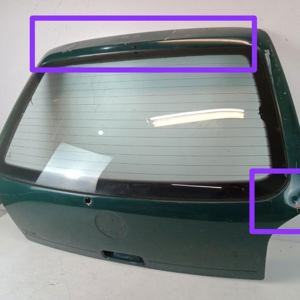 Tampa Traseira  Vw Gol 2001 Original C/detalhe (13049)