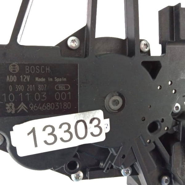 Motor Limpador Vidro Traseiro Citroen C4 11 Original (13303)