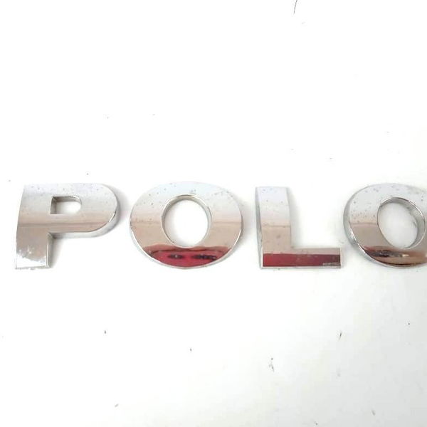 Emblema Letreiro Tampa Traseira Vw Polo Original (13707)
