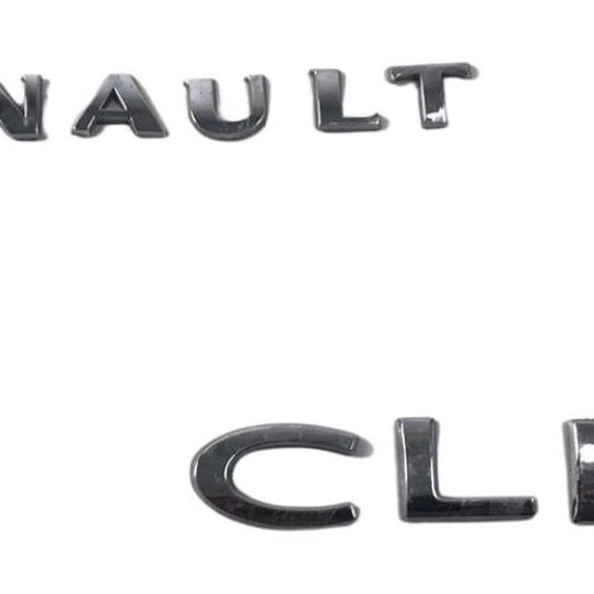 Emblema Letreiro Traseiro Renault Clio 2012 Original 21141