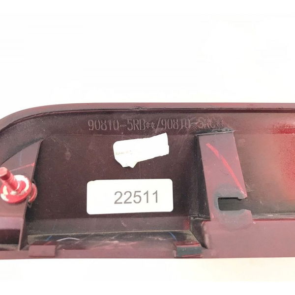 Friso Aplique Tampa Traseira Nissan Kicks Sv 2019 (22511)