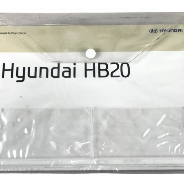 Manual Proprietário Hyundai Hb20 Premium 2019 Original 25563