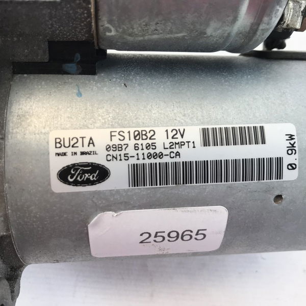 Motor Partida Arranque Ecosport Fsl 1.6 2017 Original 25965