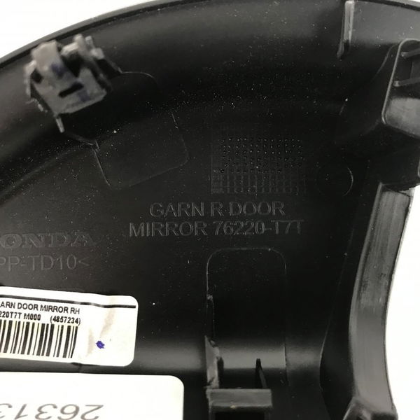 Acabamento Interno Retrovisor Direito Honda Hr-v 2021