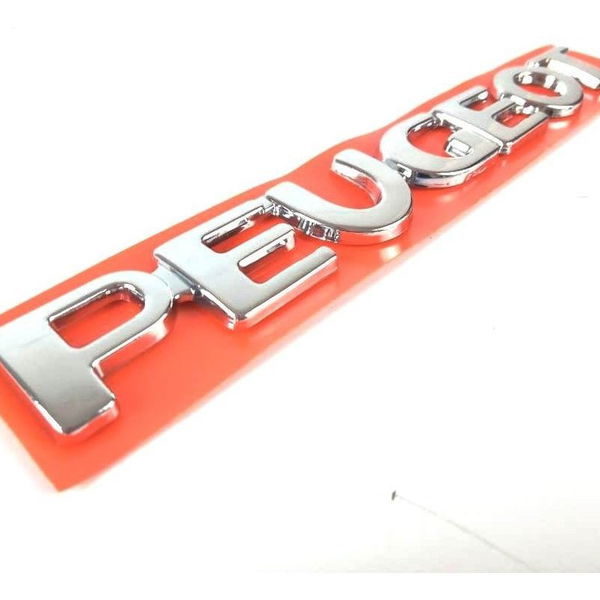 Emblema Peugeot 206 Cromado Paralelo (12879)