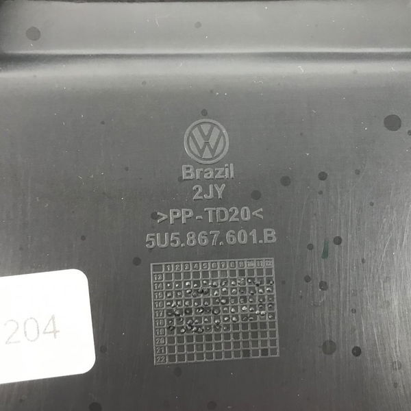 Acabamento Tampa Traseira Vw Voyage 2020 Original (27204)