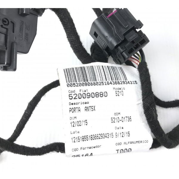 Chicote Porta Dianteira Esquerda Jeep 2016 Original (30265)