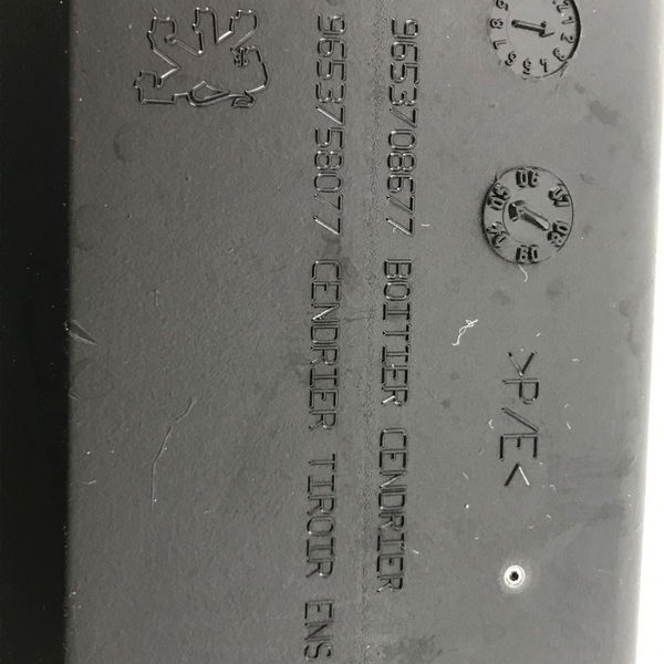 Acabamento Cinzeiro Porta Peugeot 307 2012 Original 30776