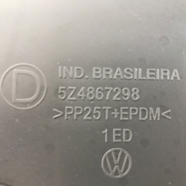 Acabamento Coluna Central Esquerda Vw Fox Pepper 2016 (30861