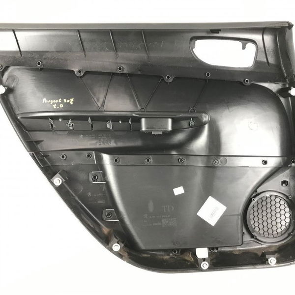 Forro Porta Traseira Direita Peugeot 307 2012 Original 30426