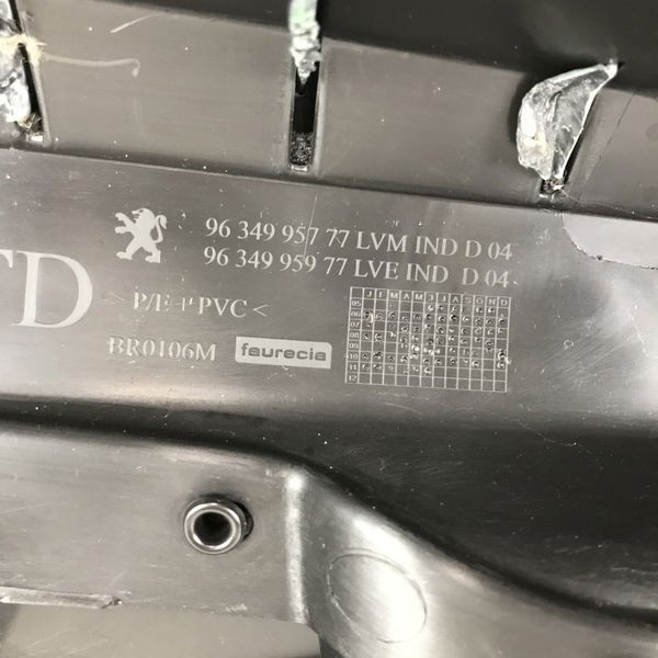 Forro Porta Traseira Direita Peugeot 307 2012 Original 30426
