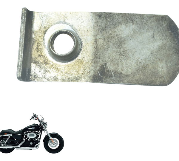 Suporte Paralama Traseiro Harley Xl 1200 Cb 14-16 Original Prateado