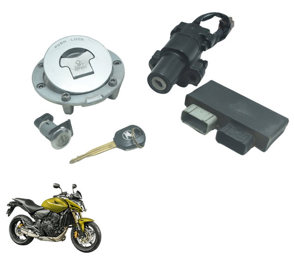 Kit Chave Ignição Honda Cb 600f Hornet 08-11 Original
