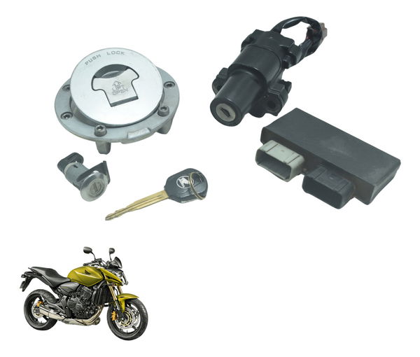 Kit Chave Ignição Honda Cb 600f Hornet 08-11 Original