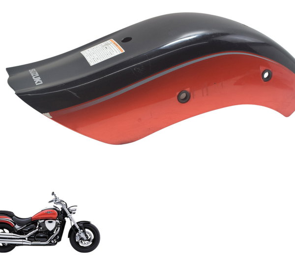 Paralama Tras C/ Detalhes Suzuki Boulevard M 800 09-11 Orig