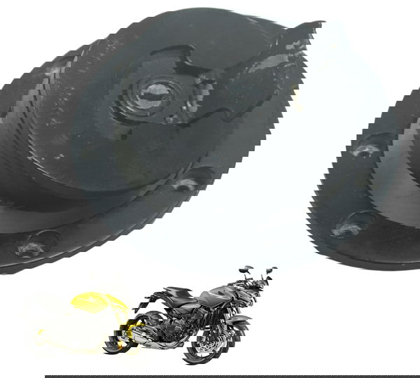 Tampa Tanque S/ Chave Honda Cb 600f Hornet 08-11 Original Preto